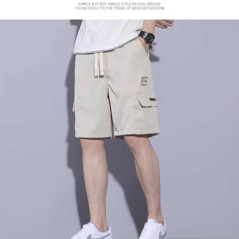 Blueforce - Cargo shorts met middelhoge taille en letters