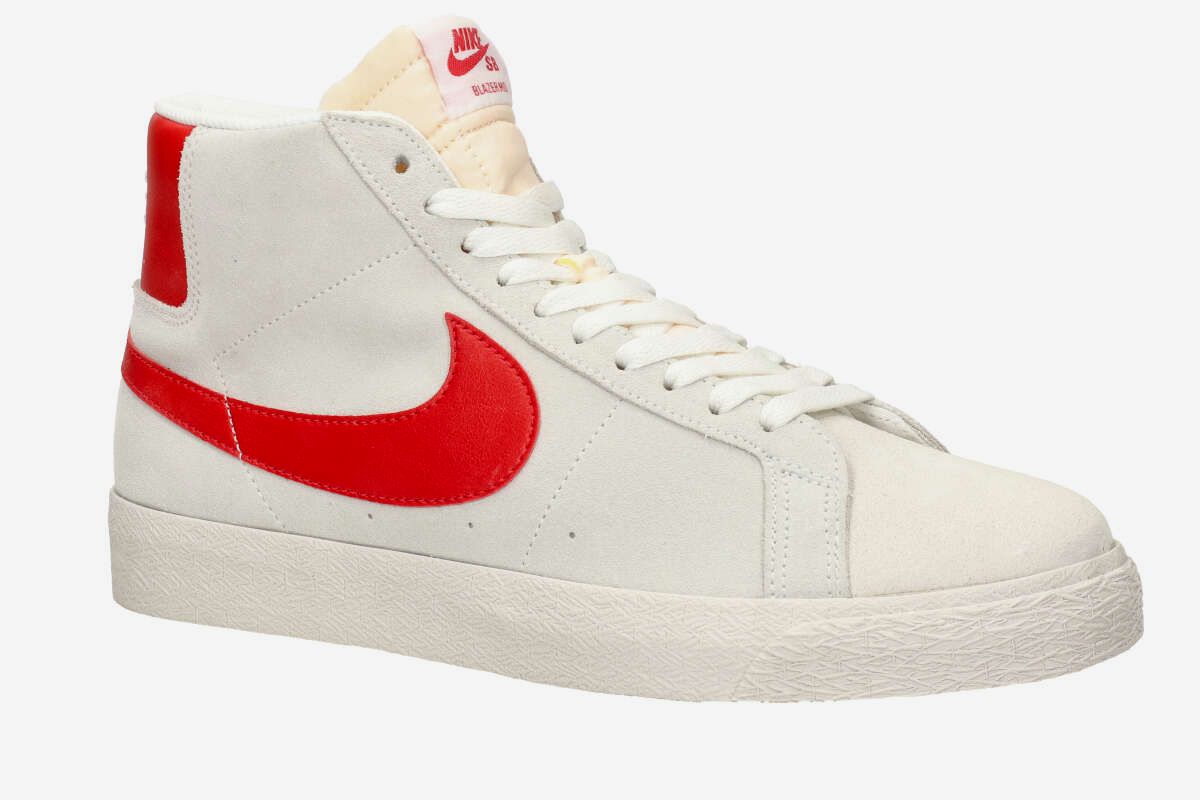Nike SB Zoom Blazer Mid Schuh (summit white university red)