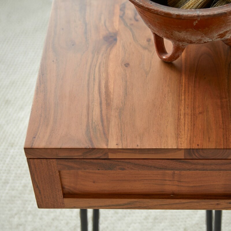 Console Bonnie en acacia massif