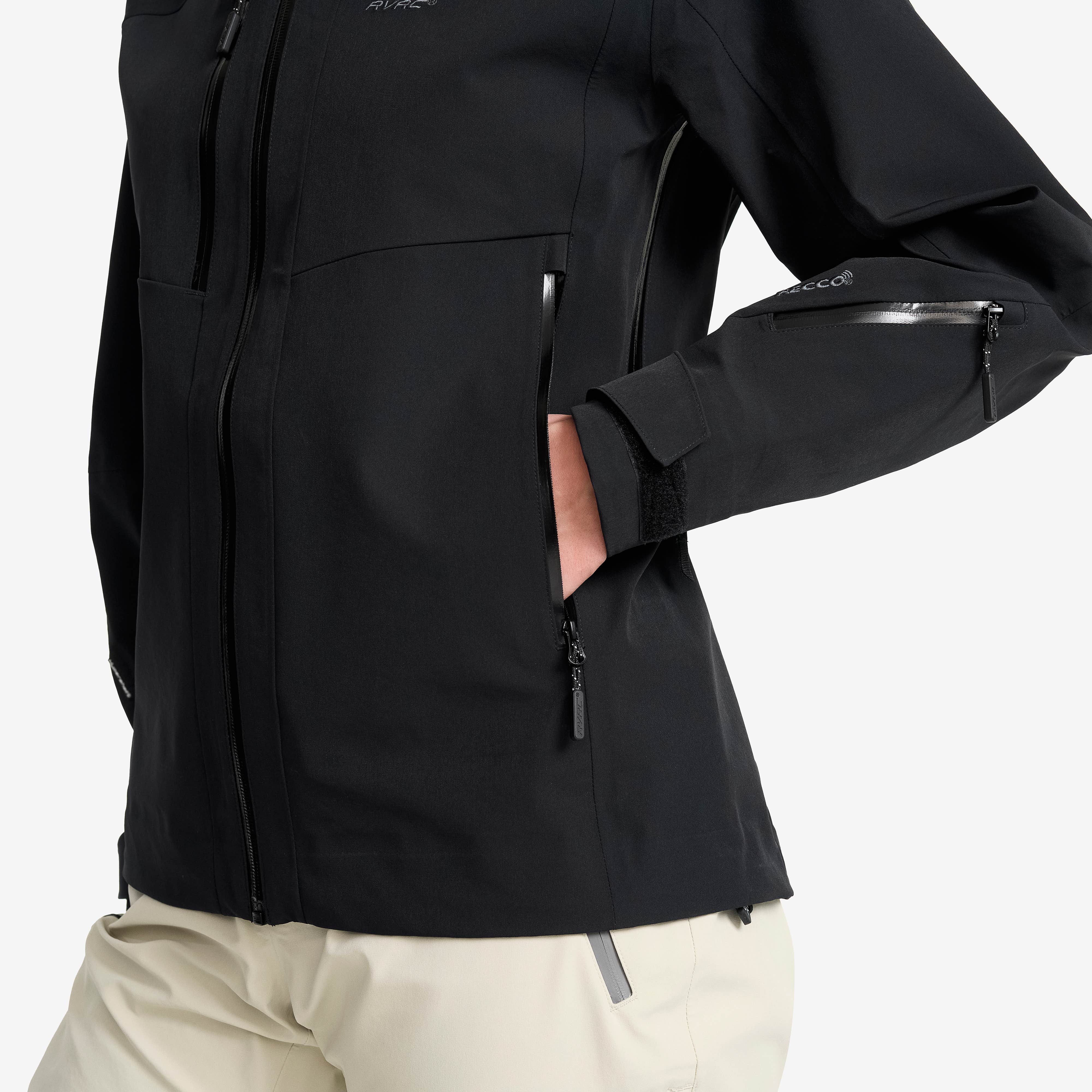 Cyclone 3L Shell Jacket Dame Black