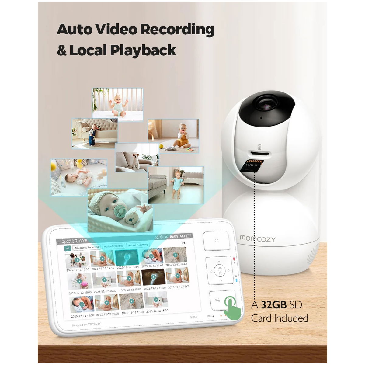 MomcozyMomcozy   Video Babyphone BM03