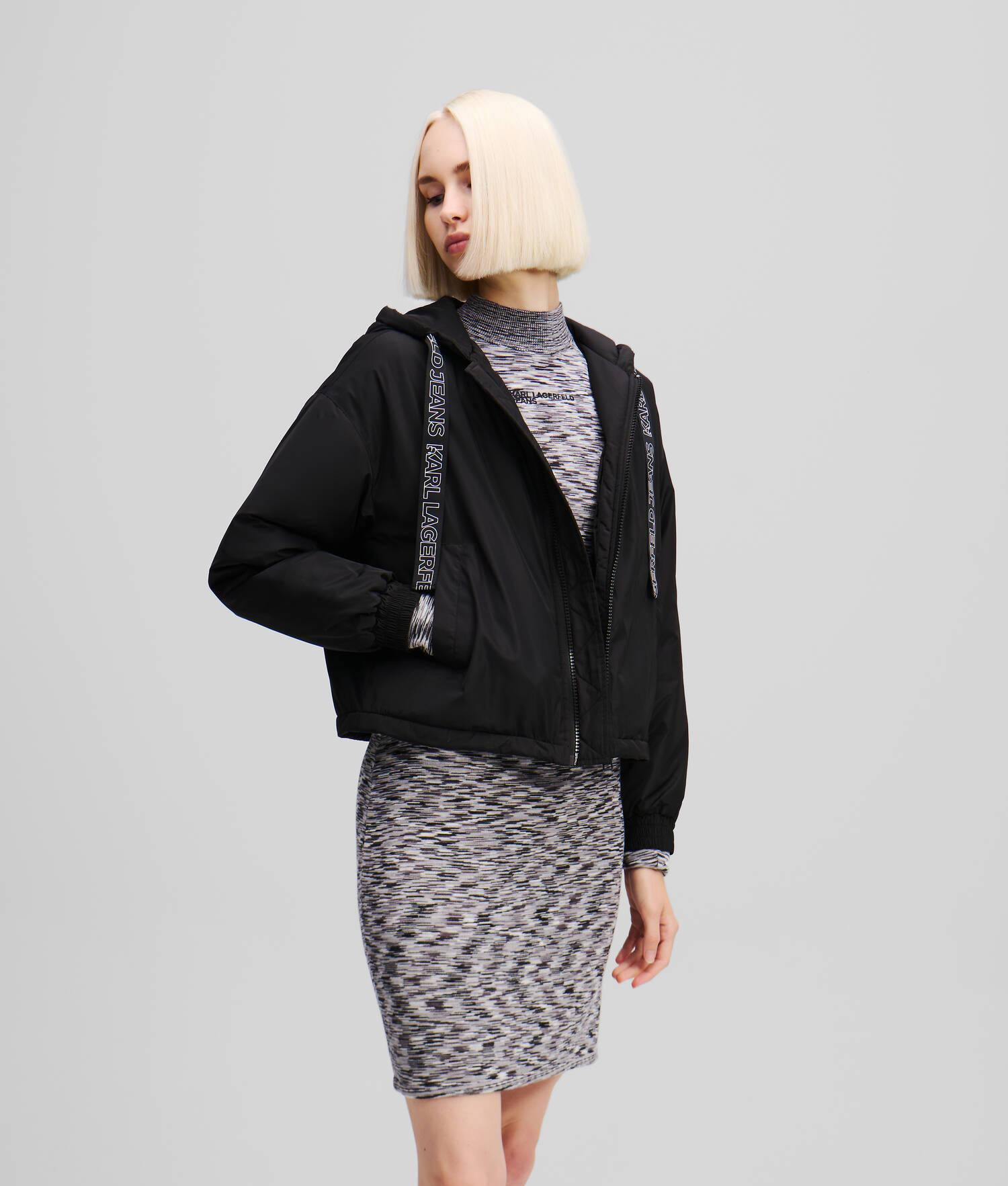 VESTE MATELASSÉE LÉGÈRE - Noir