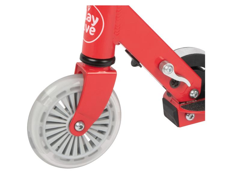 Kinderstep met LED-wielen