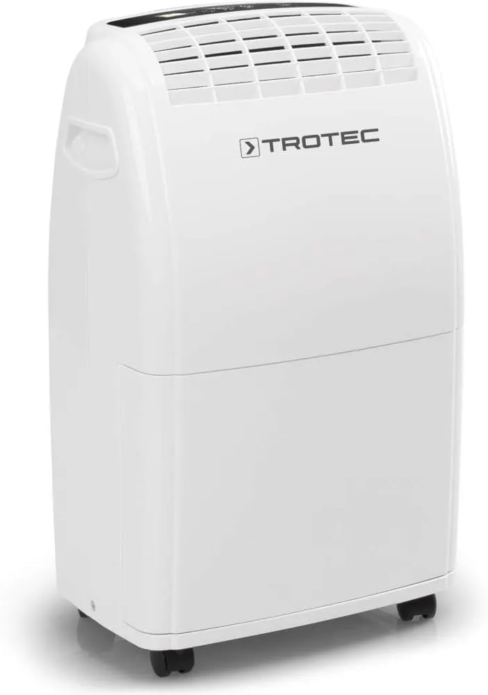 TROTEC Raumentfeuchter elektrisch TTK 75 E – Leistung 20 L/Tag – Fläche 45 m² / 110 m³ – Entfeuchtungsgerät mit Autoabschaltung