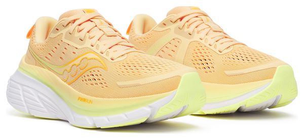 Chaussures Running Saucony Guide 18 Orange/Jaune Femme
