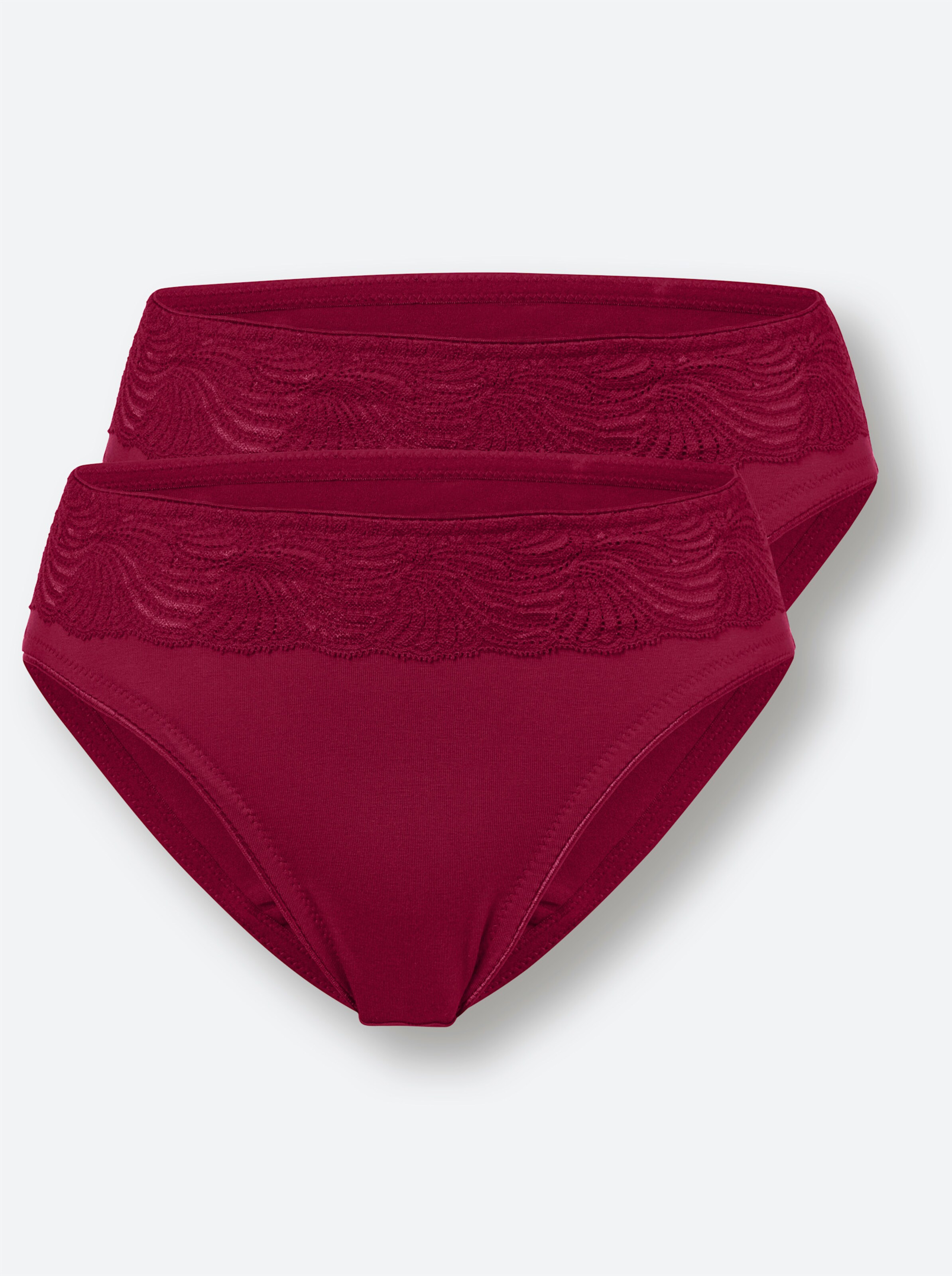 wäschepur Jazzpants in 2x kirsche