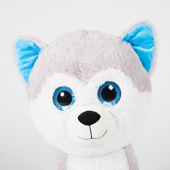 Peluche Husky Glitter 58 cm