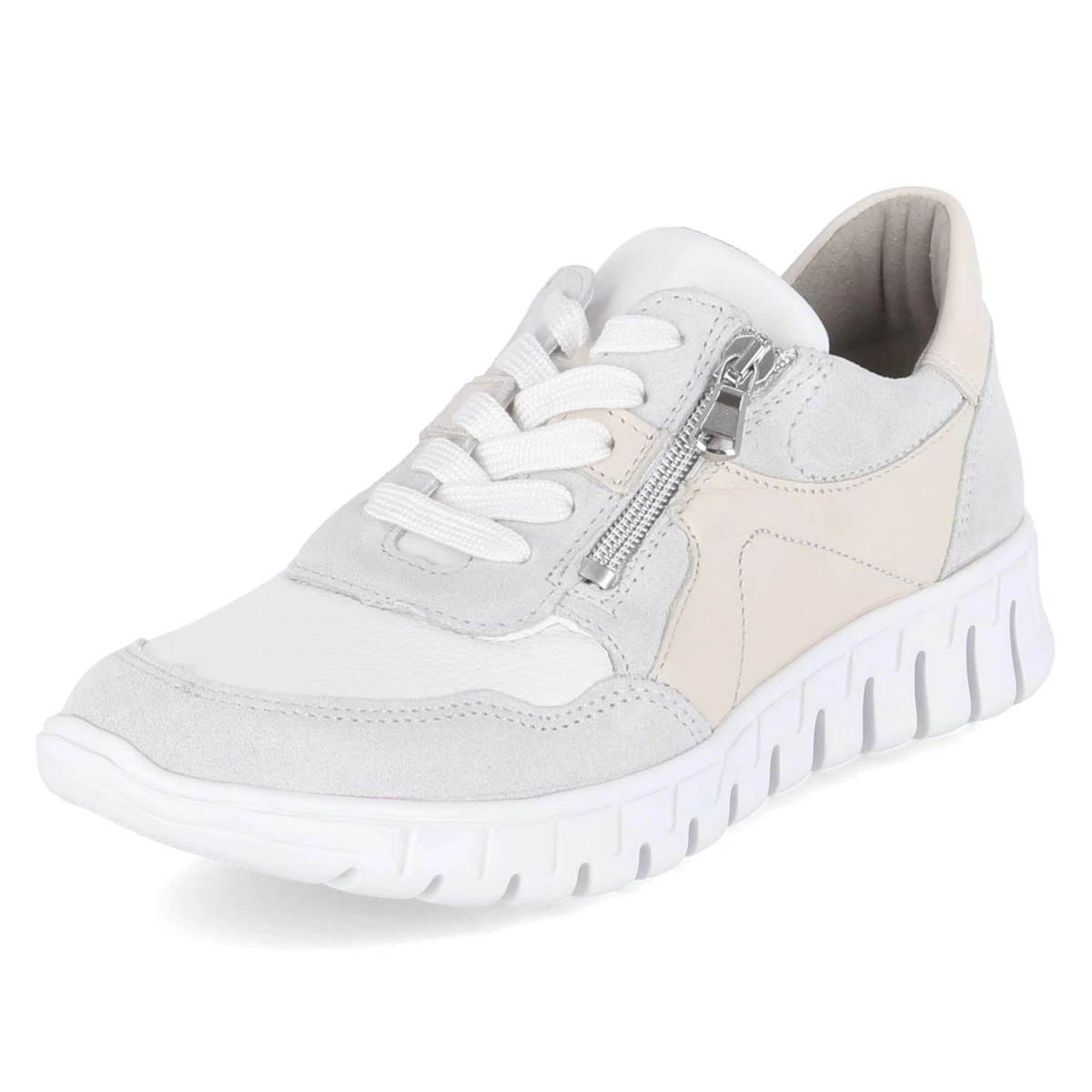 WaldläuferHalbschuhe BIRDY - LATTE WEISS SABBIA