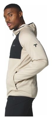 Veste Polaire à Capuche Columbia Triple Canyon II Beige/Noir