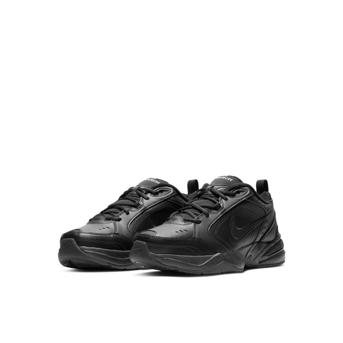 NIKE-Monarc_4-m-w-Baskets - Talon plat - Noir/Noir