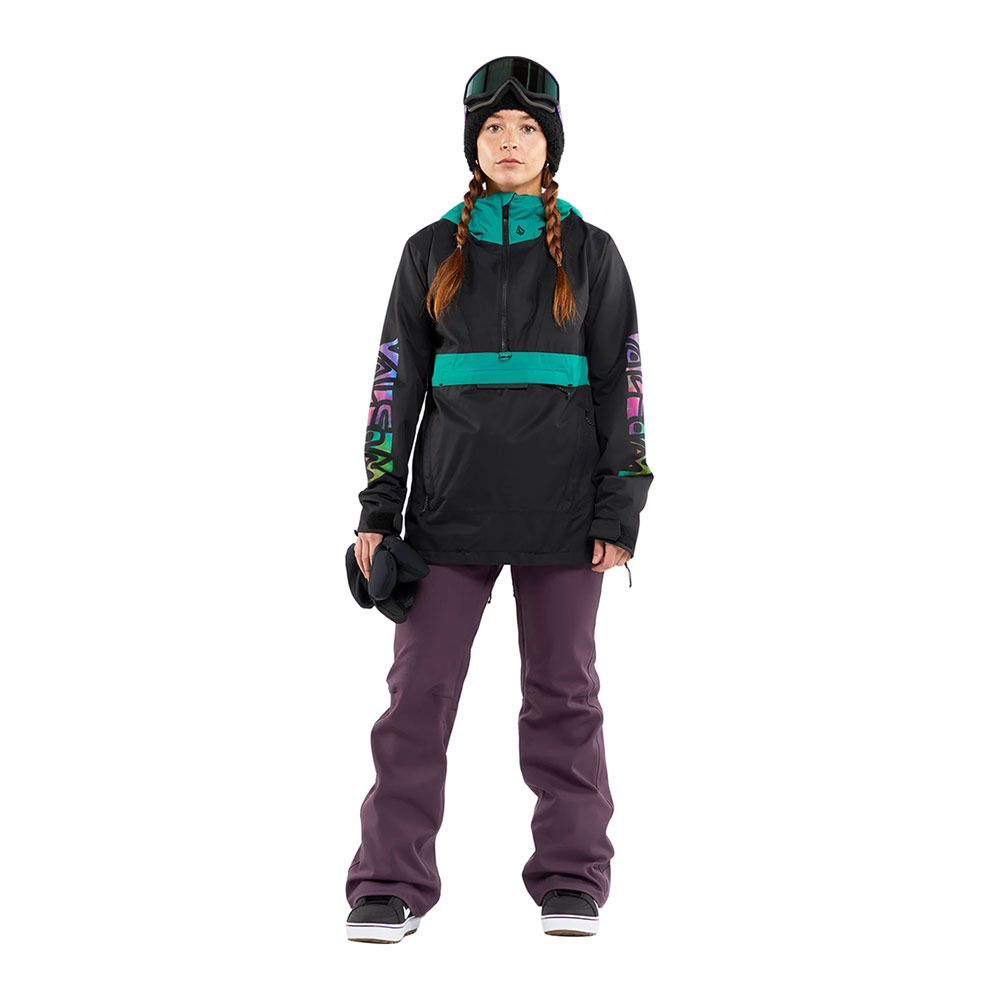 Volcom ASHFIELD - Veste ski Femme black