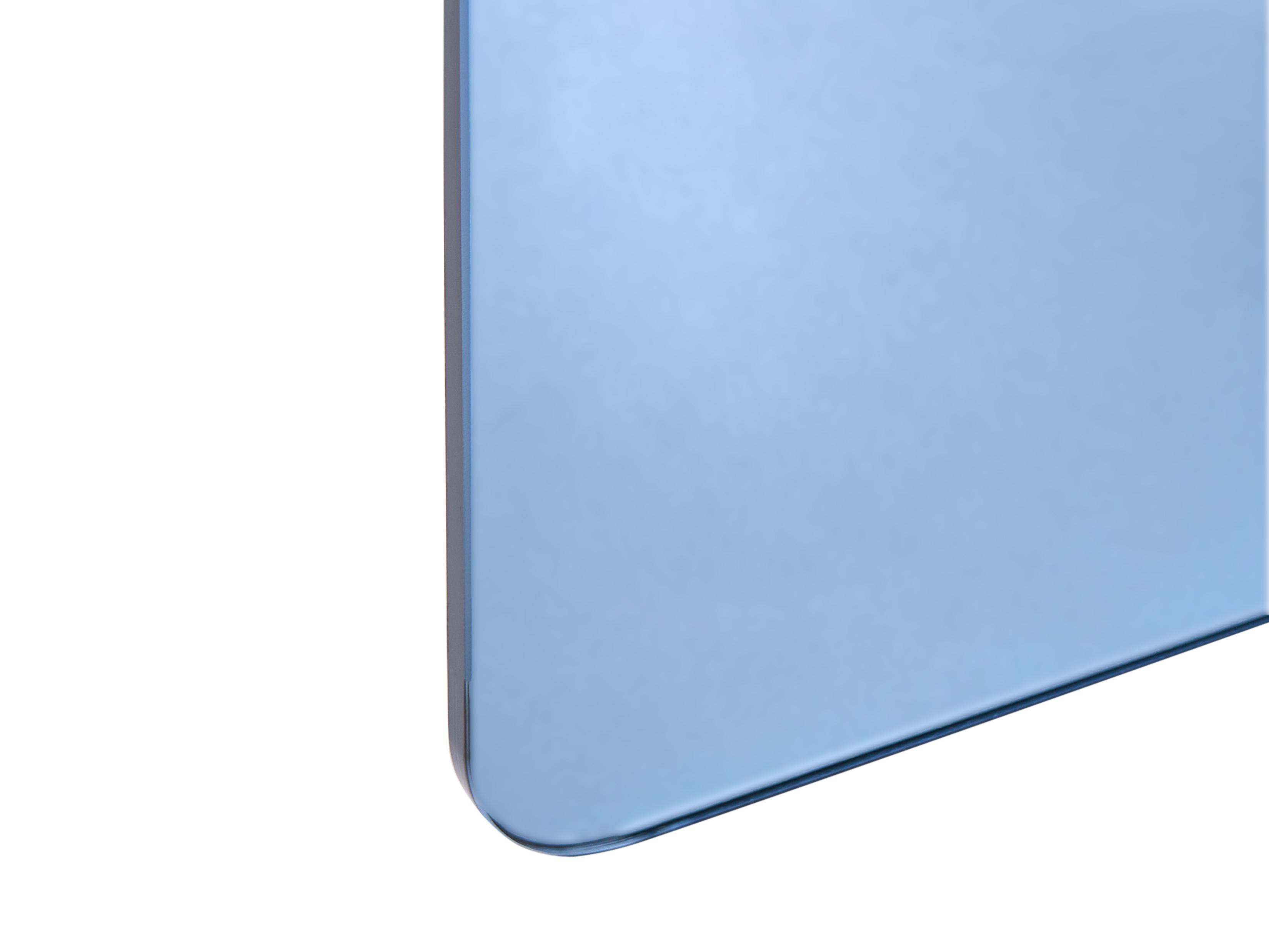 Bijzettafel AMISK Veiligheidsglas Blauw