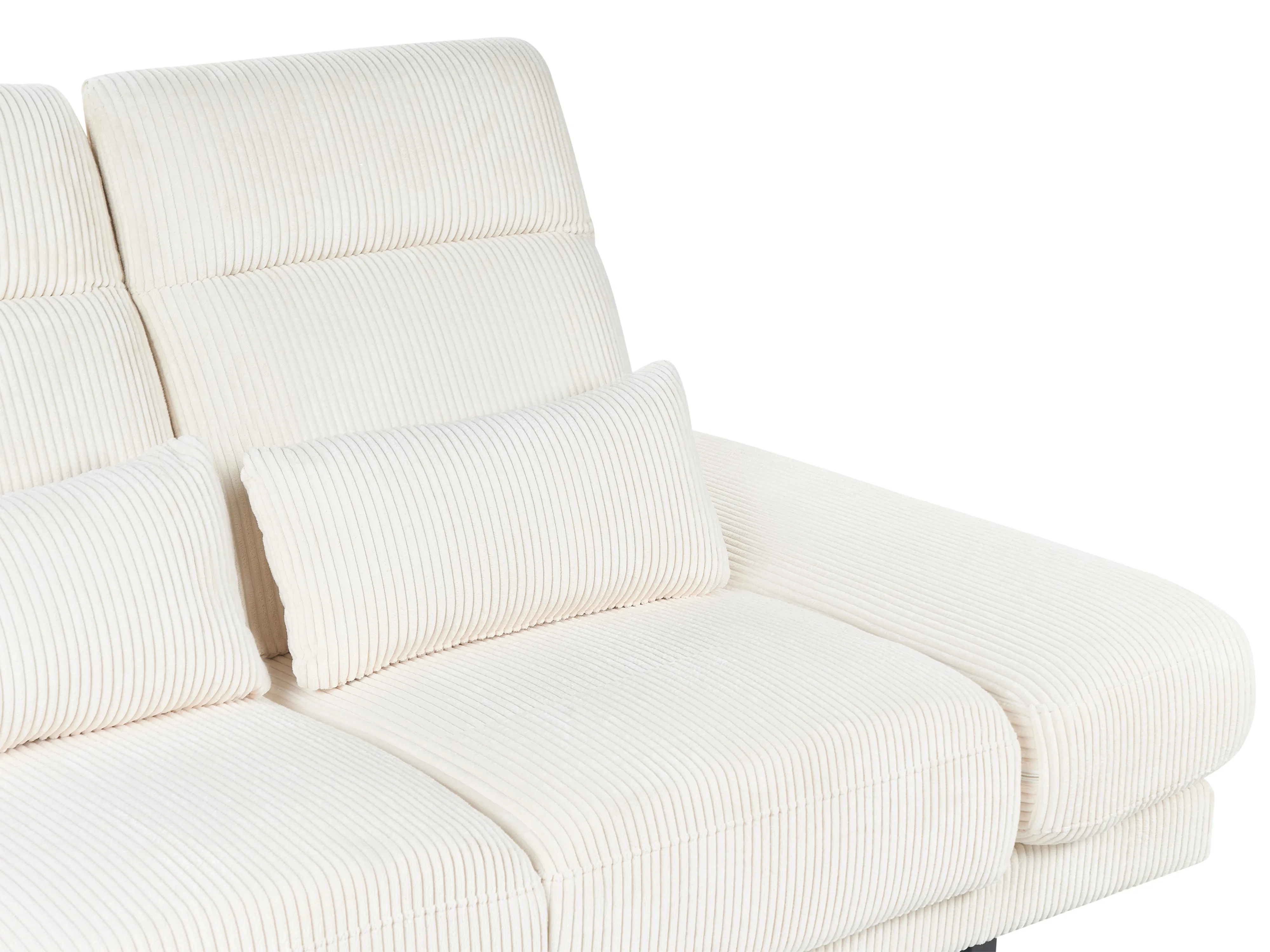 Bank 3-zits IKAST Corduroy Lichtbeige
