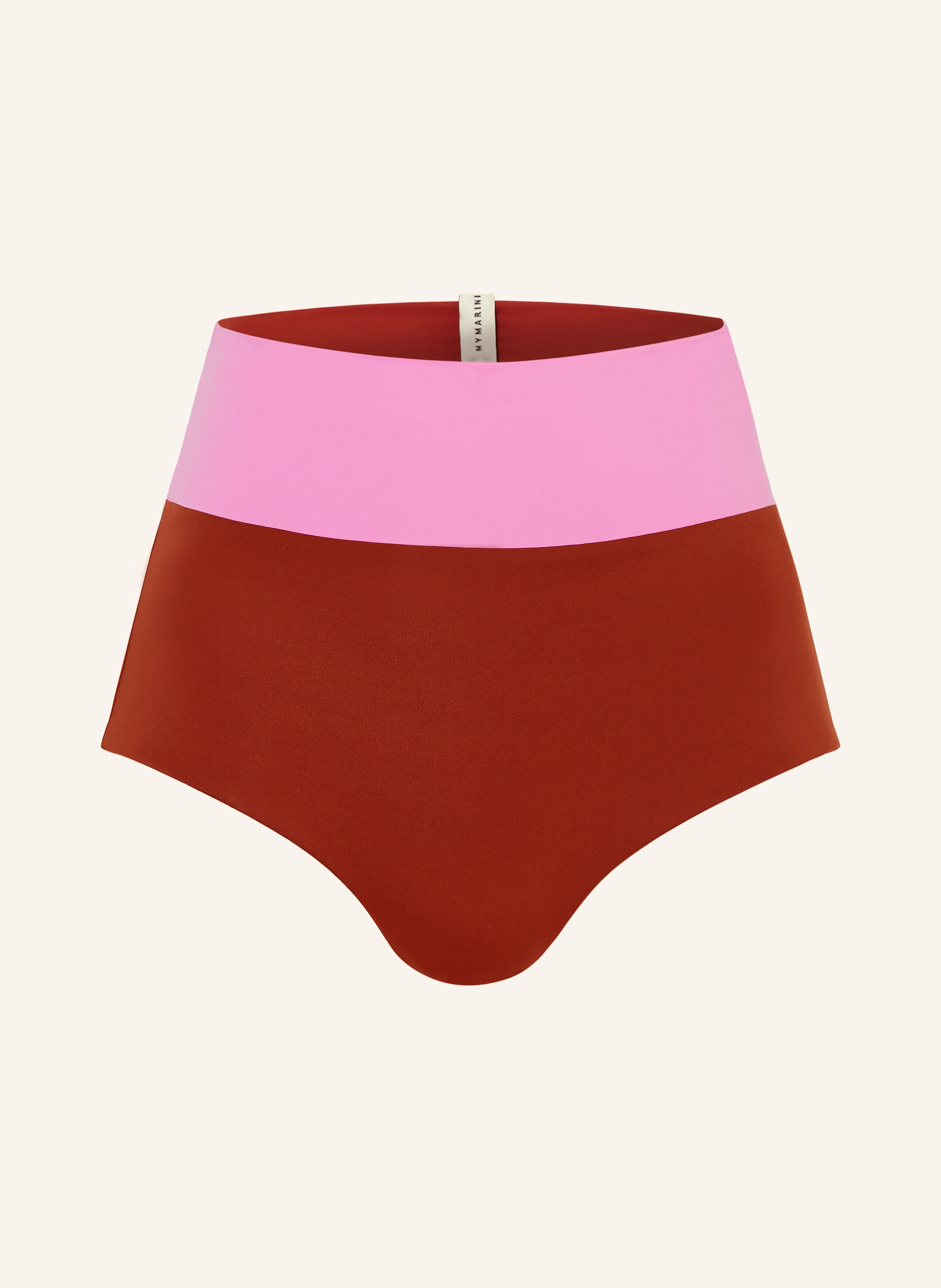 MYMARINI High-Waist-Bikini-Hose SURFSHORTS zum Wenden mit UV-Schutz 50+