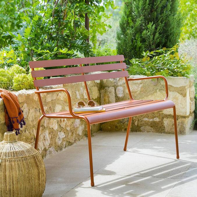 Banc de jardin GREENSBORO Ambre