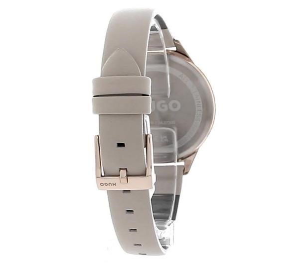 Hugo Flash Plated Stainless Steel Fashion Analogue Quartz Watch