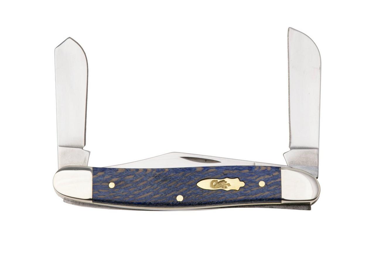 Case Stockman Blue Smooth Sycamore Wood, 63732, 7347 SS zakmes