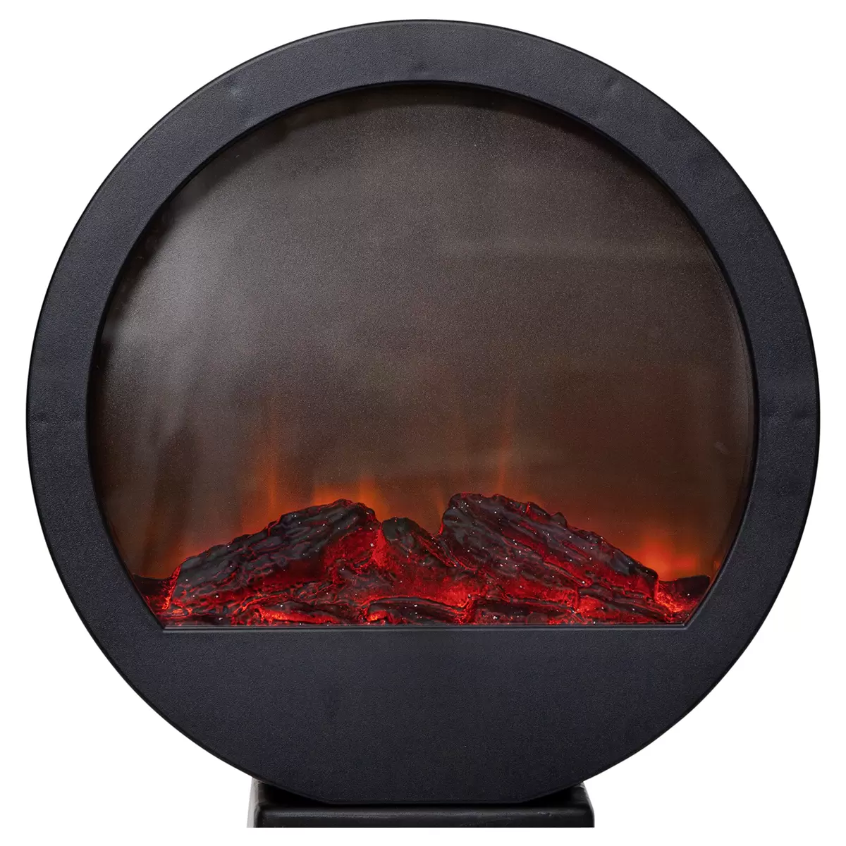 Elektrischer Kamin LED Kamin Schwarz