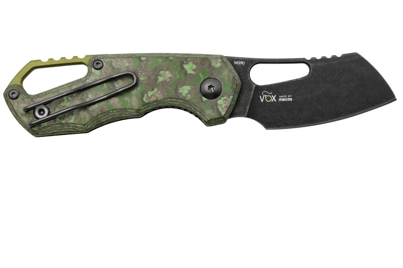 MKM Isonzo FX03-2CJD Cleaver Dark Stonewashed, Jungle Wear Carbon Fiber zakmes, Jesper Voxnaes design