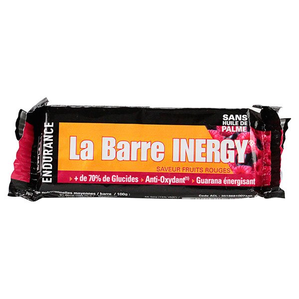 Inergy barre fruits rouges et du verger