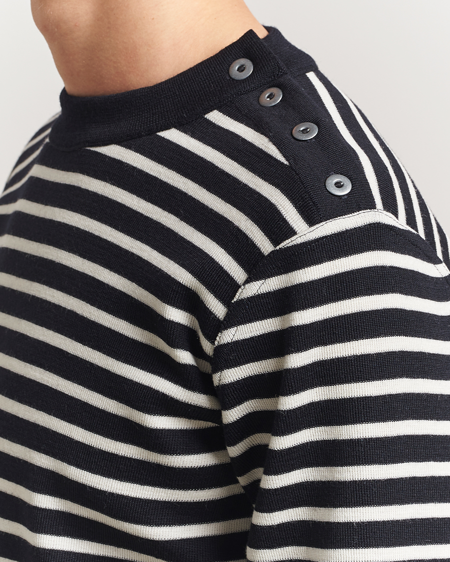 S.N.S. Herning Naval Crew Neck Navy/White