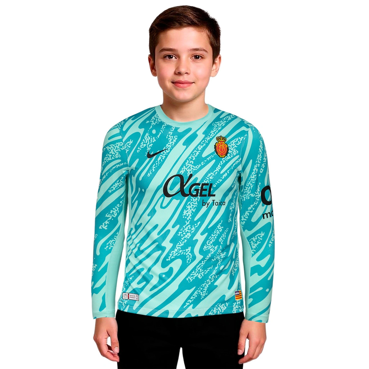 Camisola Nike RCD Mallorca Equipamento Guarda-redes 2025-2026 m/l Criança