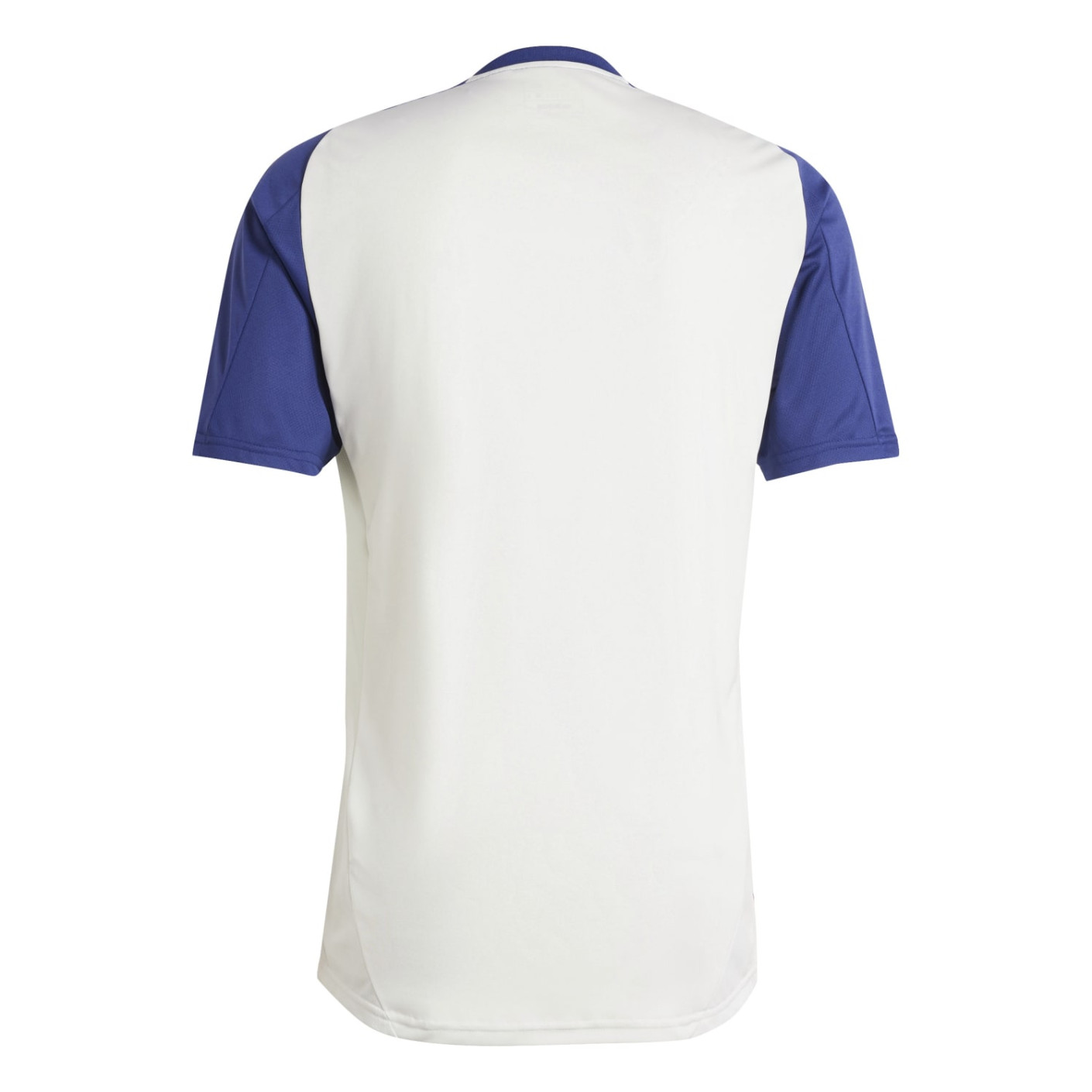Adidas Olympique Lyon Trainingsshirt 2024-2025 Wit Donkerblauw Rood