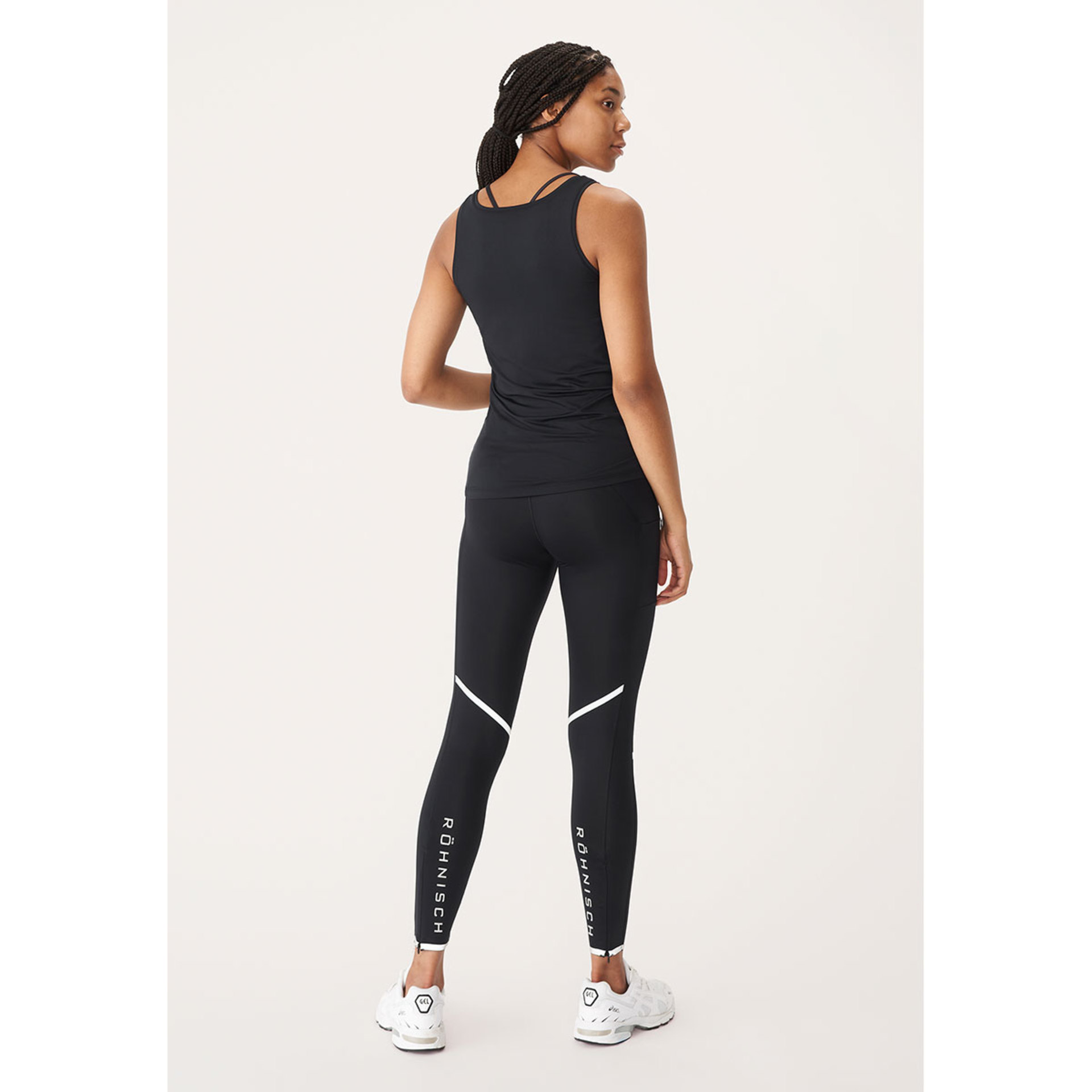 Röhnisch Arc Hardloopshirt Zonder Mouwen Zwart Dames