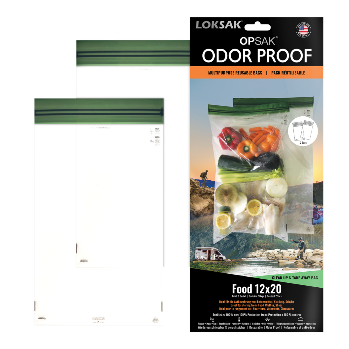 OPSAK 9x10 Food - 2 Stück