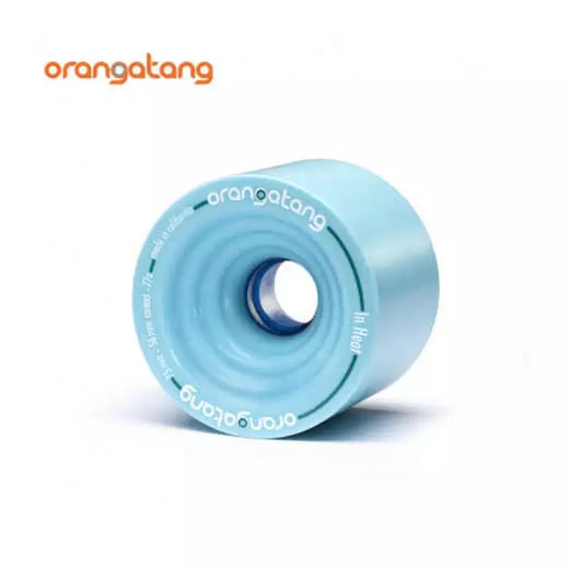 roue skateboard ORANGATANG 75mm in heat blue