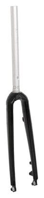 Fourche droite  VTT XC  Al mountain - Carbonne/Aluminium - 1 pouce 1/8 - Roue 26  - Disque