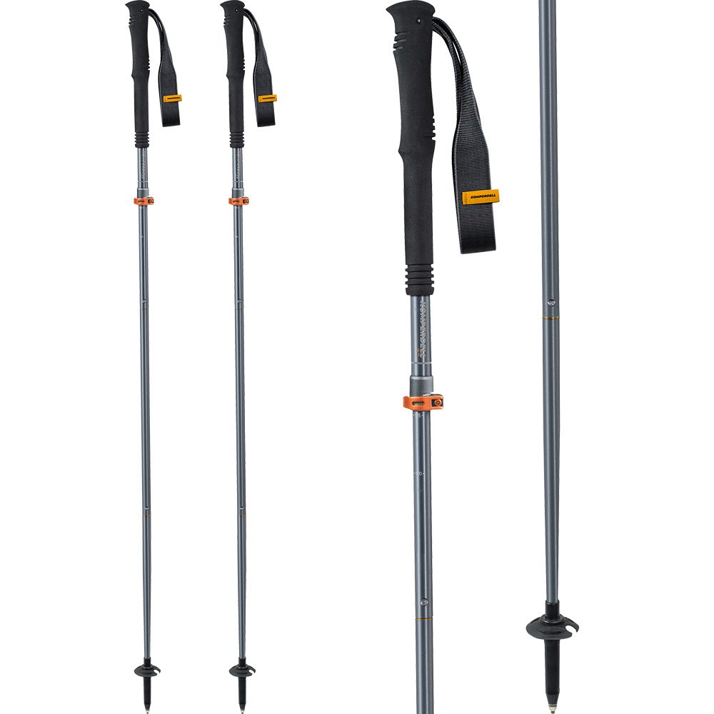 Komperdell FX Lite Ti Vario Wanderstöcke silber