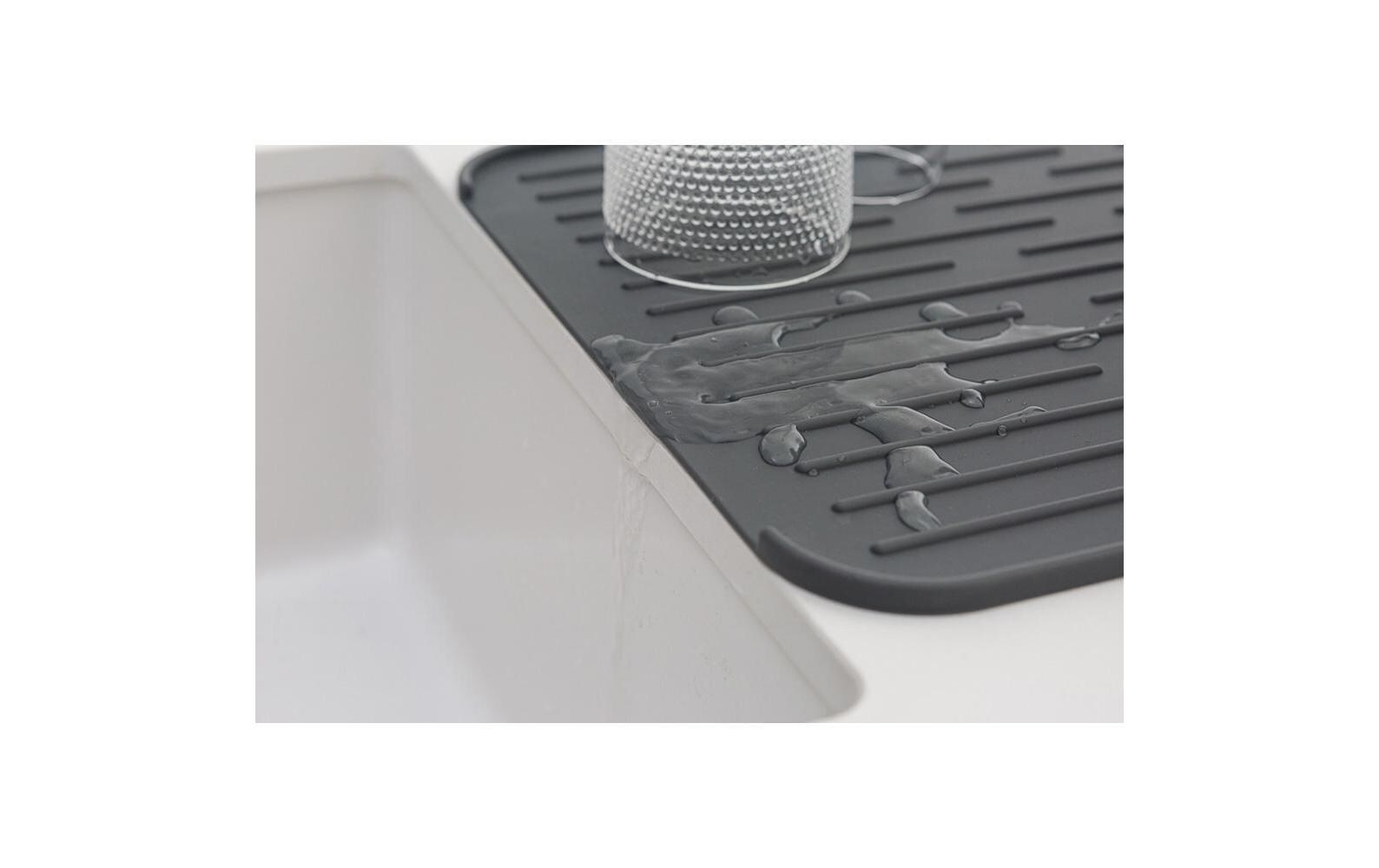 Abtropfmatte Sink side DunkelgrauGeschirr-Trockenmatte