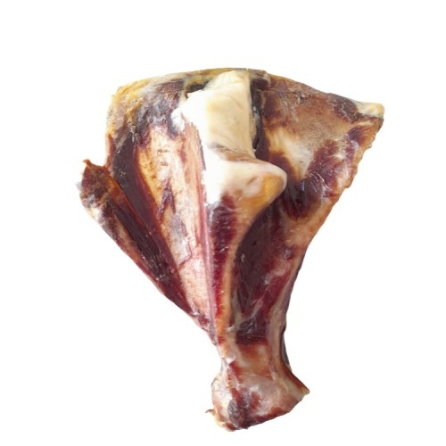 Ossos de porco ibérico Dognia, sabor presunto, para cães.