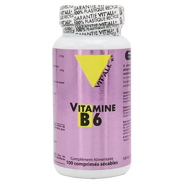 Vit'all+ Vitamina B6 100 comprimidos divisíveis