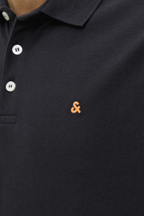 Jack & Jones zwarte heren polo