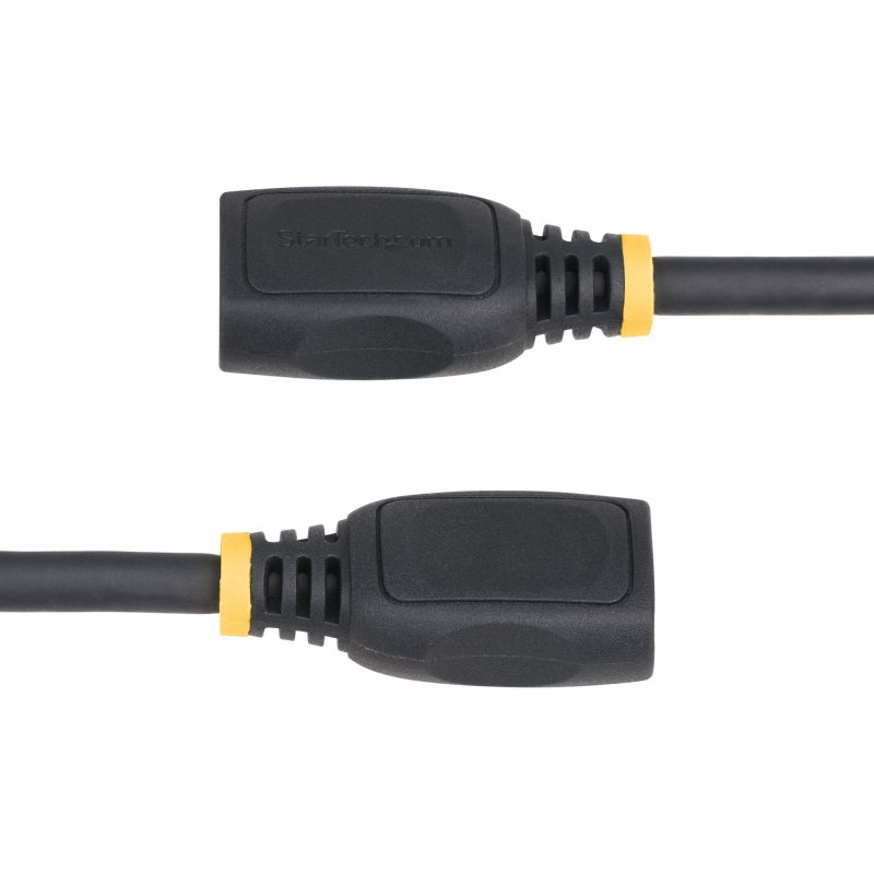 StarTech.com Câble d'Extension HDMI 2.0 de 50 cm, Câble HDMI Haut Débit, 4K 60Hz, Câble d'Extension HDMI Mâle vers Femelle, Adaptateur HDMI M/F