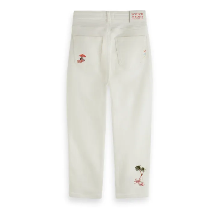 Scotch & Soda Jean The Tide Plage | Blanc