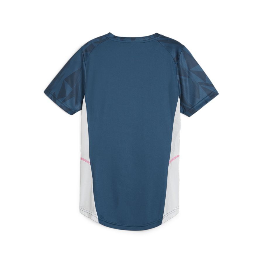 PUMA T-shirt d'Entraînement IndividualBlaze - Bleu Marine/Argenté