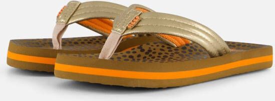 Reef Kids Ahideep Sea Stripes Slippers Blauw