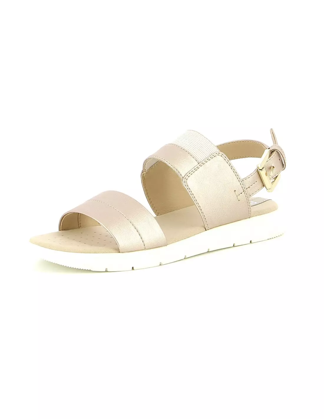 GEOX DANDRA - Sandales & nu-pieds Champagne
