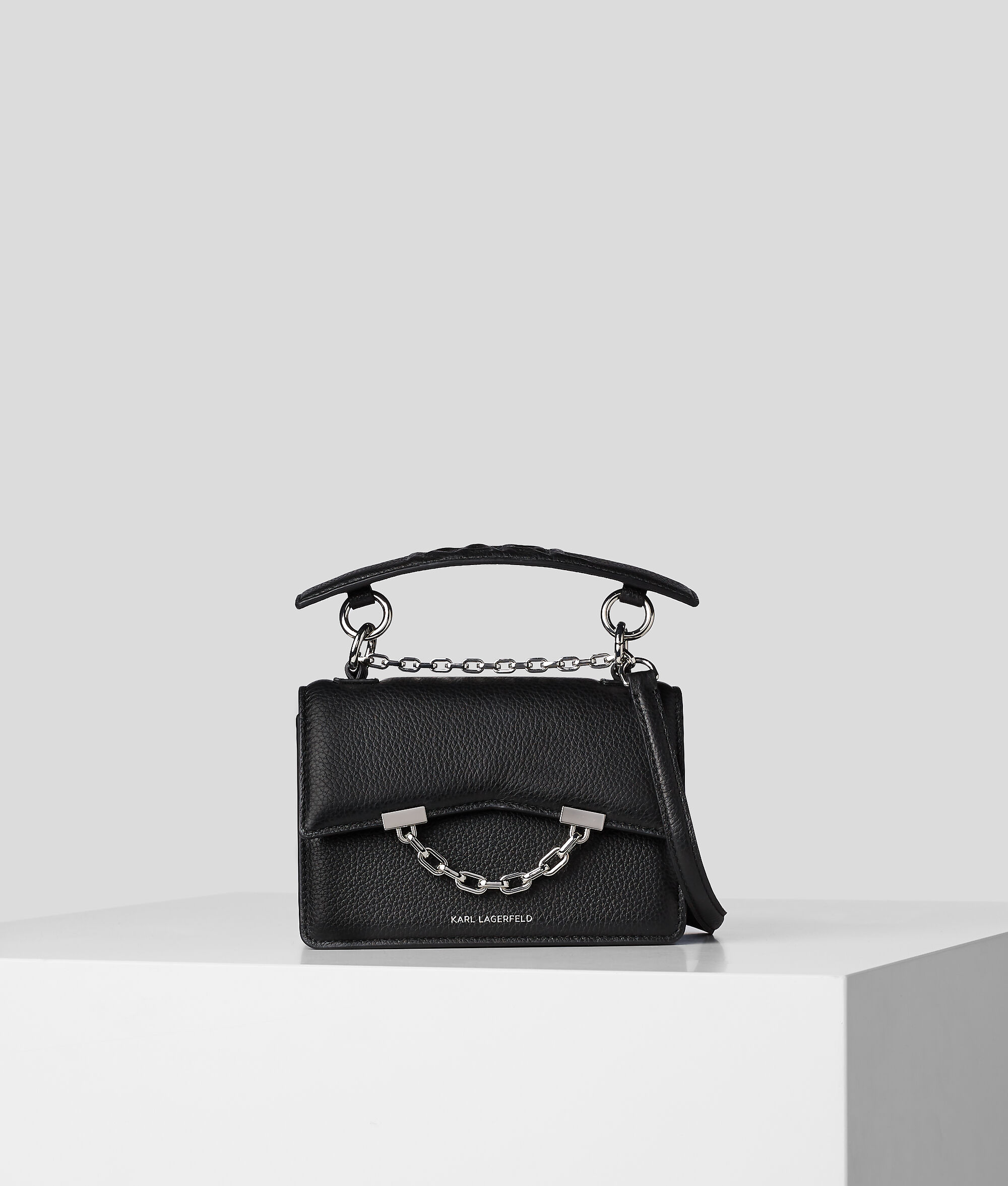 MINI SAC PORTÉ ÉPAULE K/SEVEN EN CUIR GRAINÉ