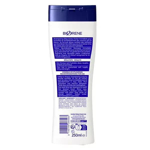 Shampoo Antiamarelamento Biorene para Uso Frequente 250ml