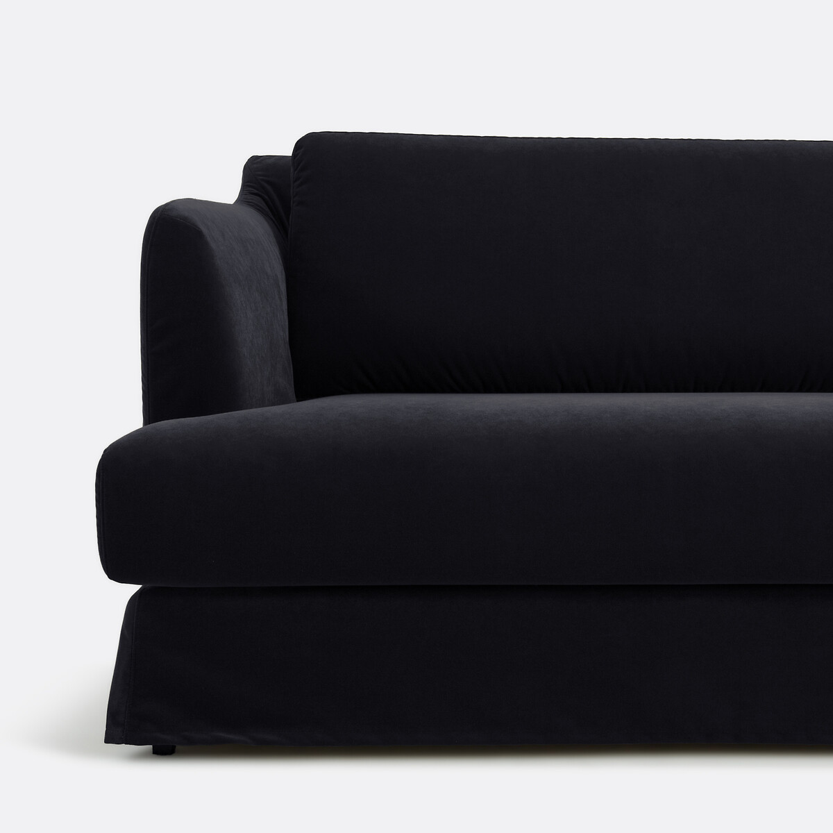 LA REDOUTE INTERIEURS<br>Sofá de veludo de 3, 4 ou 5 lugares MONZELLA
