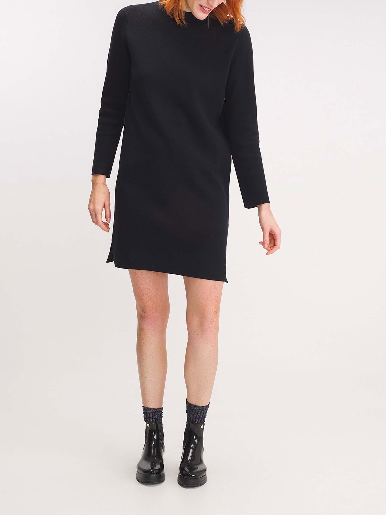 Robe Femme Tricot Coton Marine