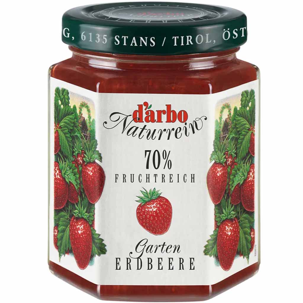 Darbo Fruchtreich Garten Erdbeere 70% Fruchtanteil 200g MHD:31.10.26