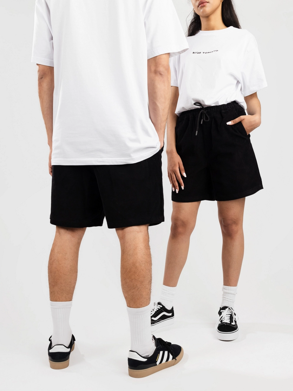 Blue Tomato Cord Easy Shorts black