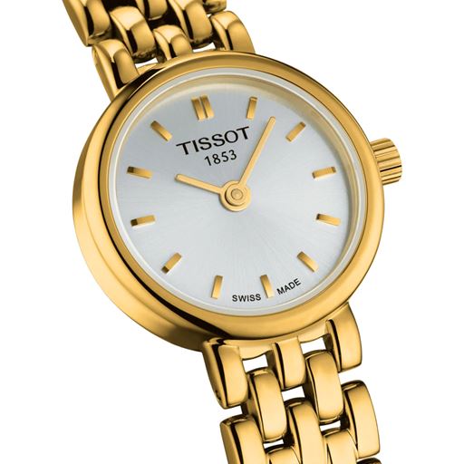 Tissot Lovely T058.009.33.031.00 Dameur, Guld/Hvid, 41 mm