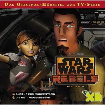 Kiddinx Hörspiel CD Star Wars Rebels 6 Widerst