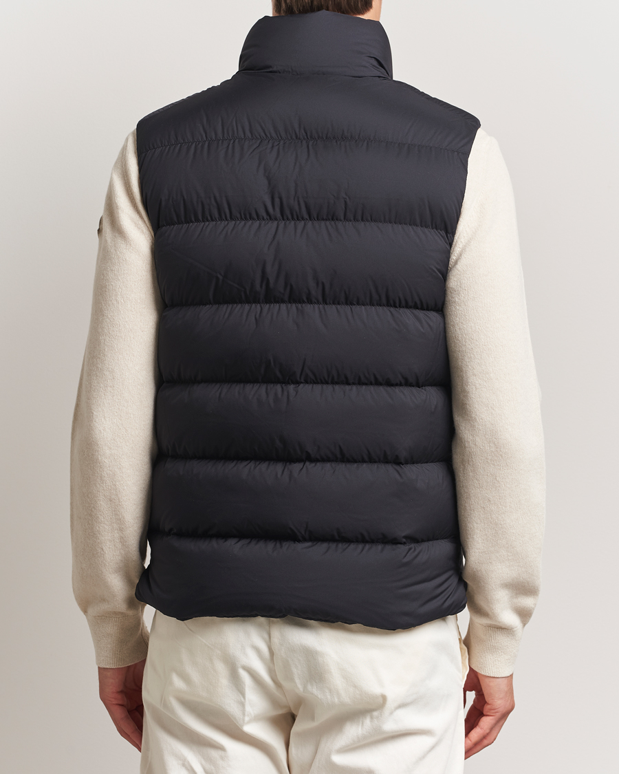 Moncler Tibb Matte Down Vest Black